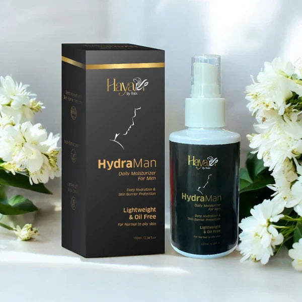 HydraMan Moisturizer | Non-Greasy Hydration for Men